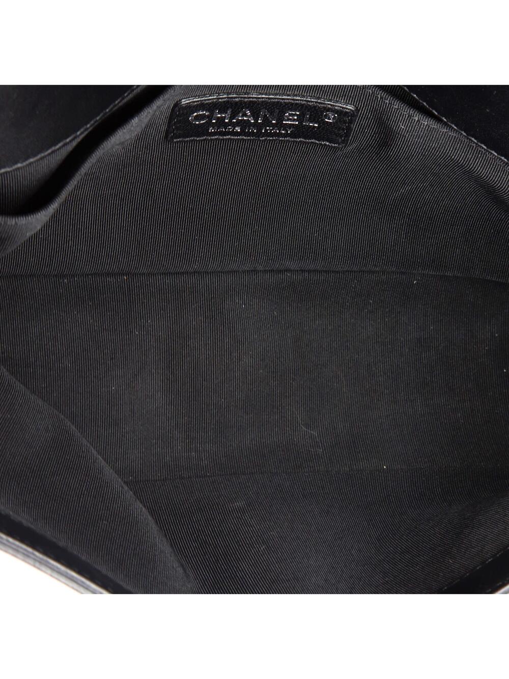 Chanel Boy Flap Bag Quilted Plexiglass #239928C32B - Picture 5 of 6